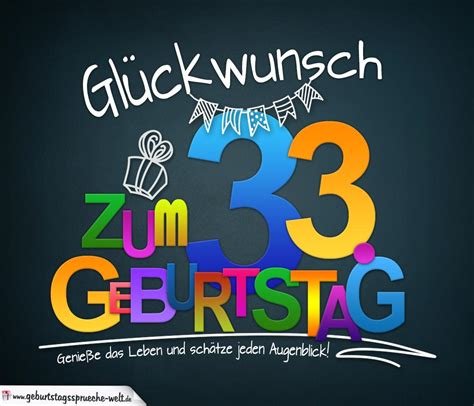 33 geburtstag spruch